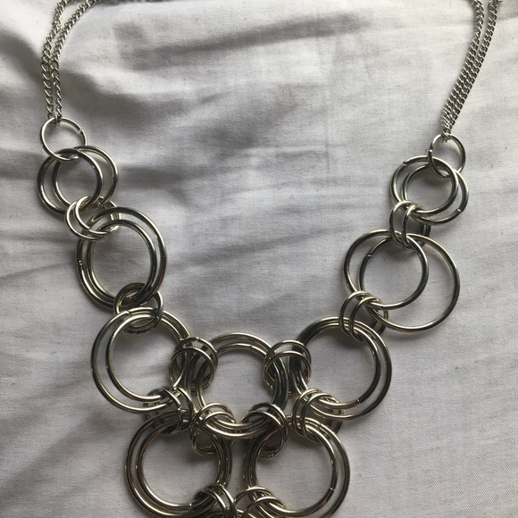 Layered ring necklace - Picture 5 of 5